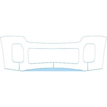 PAINT PROTECTION KIT - 2011 FORD F-250 SUPER DUTY LARIAT CREW CAB LONG BED BUMPER KIT - PRECUT PPF CLEAR BRA WRAP