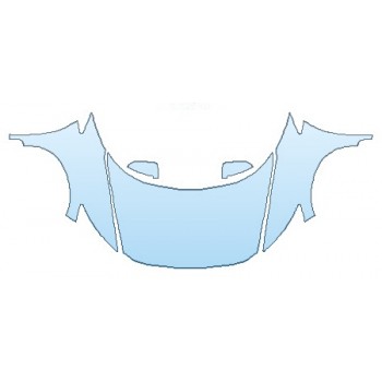 Precut PPF Kit – Clear Bra Paint Protection Film PAINT PROTECTION KIT - 2016 HONDA CR-Z EX FULL HOOD FENDERS MIRRORS - PRECUT PPF CLEAR BRA WRAP