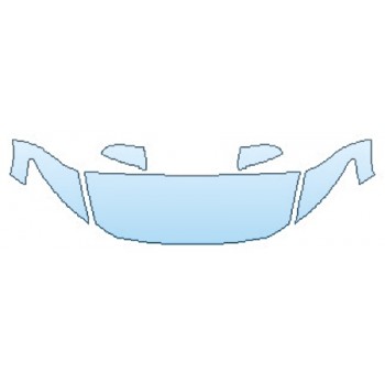 PAINT PROTECTION KIT - 2016 HONDA CR-Z EX HOOD (18 INCH) FENDERS MIRRORS - PRECUT PPF CLEAR BRA WRAP