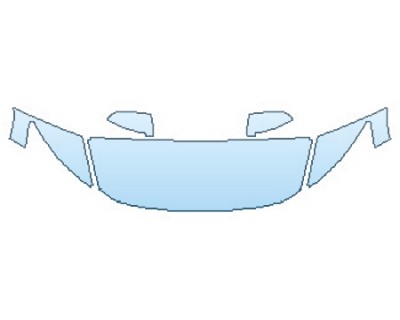 PAINT PROTECTION KIT - 2016 HONDA CR-Z EX HOOD (18 INCH WRAPPED) FENDERS MIRRORS - PRECUT PPF CLEAR BRA WRAP