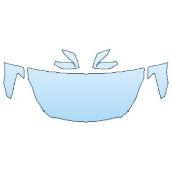 PAINT PROTECTION KIT - 2016 INFINITI QX50 AWD HOOD (30 INCH WRAPPED) FENDERS MIRRORS - PRECUT PPF CLEAR BRA WRAP