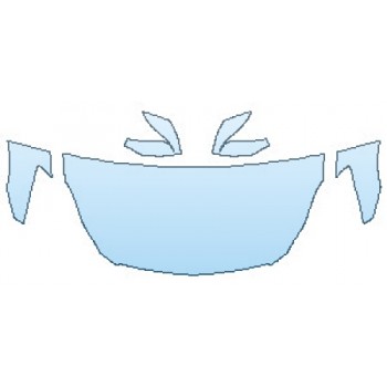 PAINT PROTECTION KIT - 2016 INFINITI QX50 BASE HOOD (30 INCH) FENDERS MIRRORS - PRECUT PPF CLEAR BRA WRAP