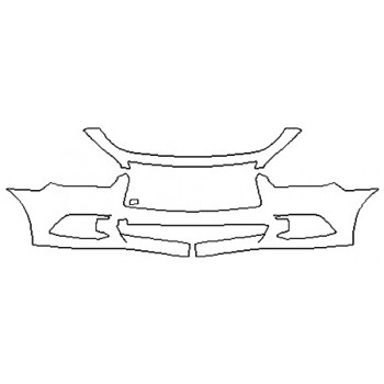 2016 INFINITI QX60 AWD Bumper