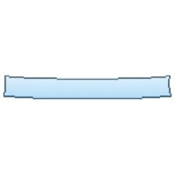 PAINT PROTECTION KIT - 2016 INFINITI QX60 AWD REAR BUMPER DECK - PRECUT PPF CLEAR BRA WRAP