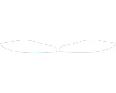 PAINT PROTECTION KIT - 2012 JAGUAR XJ BASE  HEADLIGHTS KIT - PRECUT PPF CLEAR BRA WRAP