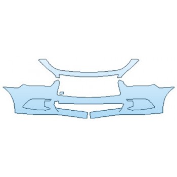 Precut PPF Kit – Clear Bra Paint Protection Film PAINT PROTECTION KIT - 2016 INFINITI QX60 BASE BUMPER - PRECUT PPF CLEAR BRA WRAP
