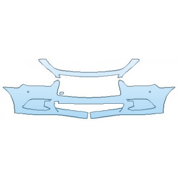 Precut PPF Kit – Clear Bra Paint Protection Film PAINT PROTECTION KIT - 2016 INFINITI QX60 BASE BUMPER WITH SENSORS - PRECUT PPF CLEAR BRA WRAP