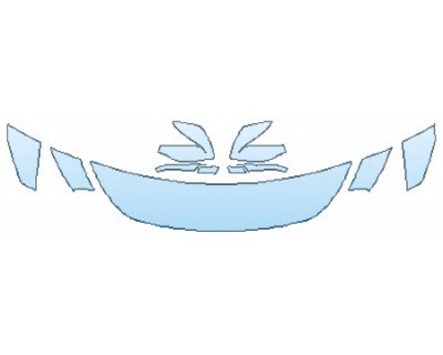 PAINT PROTECTION KIT - 2016 INFINITI QX60 HYBRID BASE HOOD (18 INCH) FENDERS MIRRORS - PRECUT PPF CLEAR BRA WRAP