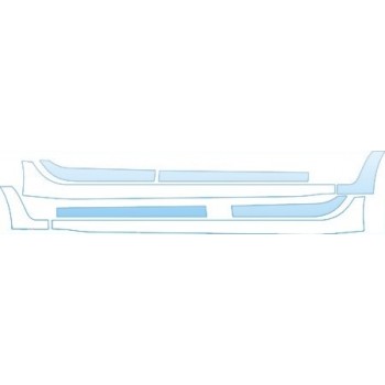 PAINT PROTECTION KIT - 2012 JAGUAR XJ BASE  ROCKERS KIT - PRECUT PPF CLEAR BRA WRAP