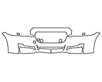 2016 JAGUAR XJ R-SPORT AWD Bumper (2 Piece)