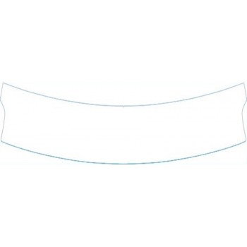 PAINT PROTECTION KIT - 2012 TOYOTA AVALON SEDAN BASE REAR BUMPER DECK KIT - PRECUT PPF CLEAR BRA WRAP