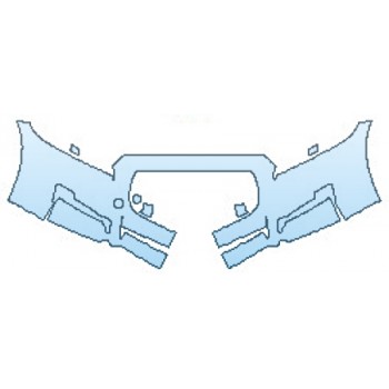 Precut PPF Kit – Clear Bra Paint Protection Film PAINT PROTECTION KIT - 2016 JAGUAR XJ R-SPORT AWD BUMPER (1 PIECE) - PRECUT PPF CLEAR BRA WRAP