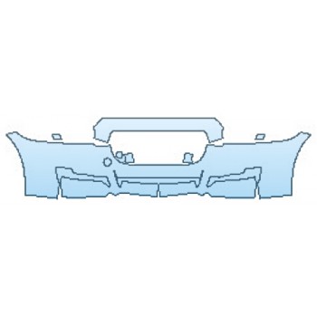 Precut PPF Kit – Clear Bra Paint Protection Film PAINT PROTECTION KIT - 2016 JAGUAR XJ SUPERCHARGED BUMPER (2 PIECE) - PRECUT PPF CLEAR BRA WRAP