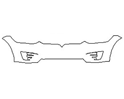 2016 TESLA MODEL X 75D Bumper