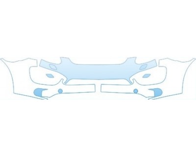 PAINT PROTECTION KIT - 2010 PORSCHE 911 TURBO BASE BUMPER KIT - PRECUT PPF CLEAR BRA WRAP