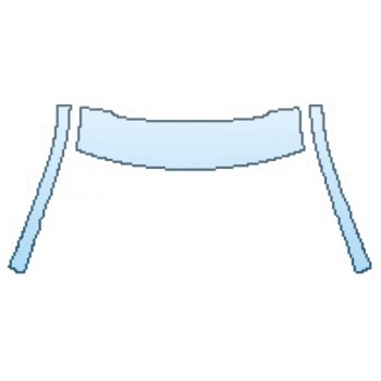 PAINT PROTECTION KIT - 2016 VOLVO XC90 T5 AWD ROOF WITH SUNROOF A-PILLARS - PRECUT PPF CLEAR BRA WRAP