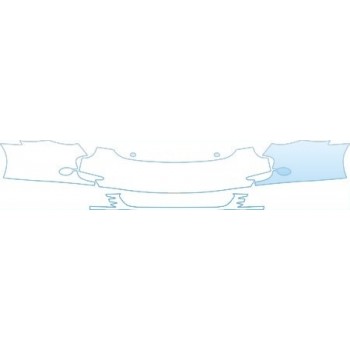 PAINT PROTECTION KIT - 2010 PORSCHE 911 TURBO BASE BUMPER KIT - PRECUT PPF CLEAR BRA WRAP