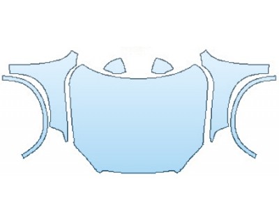 Precut PPF Kit – Clear Bra Paint Protection Film PAINT PROTECTION KIT - 2016 VOLVO XC90 T5 AWD INSCRIPTION FULL HOOD (WRAPPED EDGES) FENDERS MIRRORS - PRECUT PPF CLEAR BRA WRAP