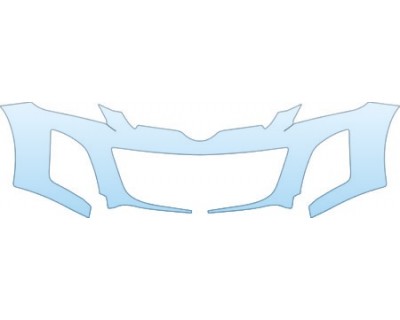 PAINT PROTECTION KIT - 2012 MAZDA CX-7 TOURING  BUMPER(30 INCH) KIT - PRECUT PPF CLEAR BRA WRAP