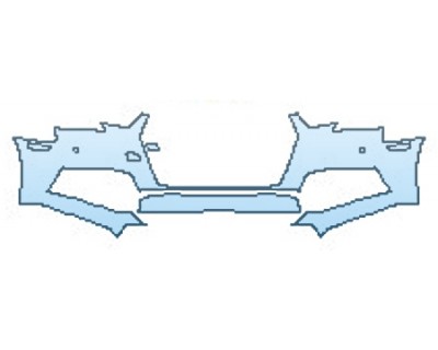 2017 AUDI A4 S-LINE Bumper With Sensors (2 Piece Option 1)