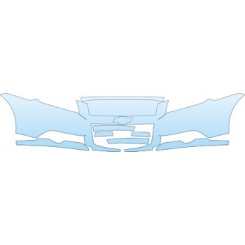PAINT PROTECTION KIT - 2010 CHEVROLET AVEO5 LT  BUMPER (24 INCH) KIT - PRECUT PPF CLEAR BRA WRAP