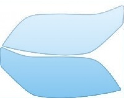 PAINT PROTECTION KIT - 2010 CHEVROLET AVEO5 LT  HEADLIGHTS KIT - PRECUT PPF CLEAR BRA WRAP