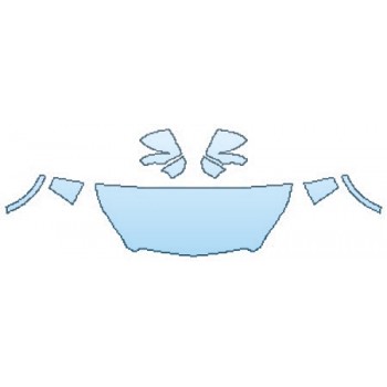 PAINT PROTECTION KIT - 2017 BUICK ENVISION PREMIUM GROUP HOOD(24 INCH) FENDERS MIRRORS - PRECUT PPF CLEAR BRA WRAP