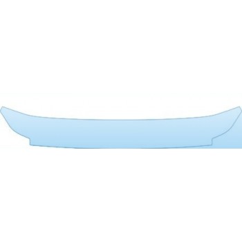 PAINT PROTECTION KIT - 2010 CHEVROLET AVEO5 LS  REAR BUMPER DECK KIT - PRECUT PPF CLEAR BRA WRAP