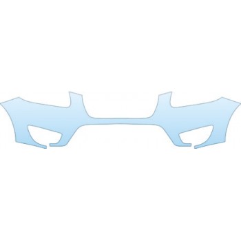 PAINT PROTECTION KIT - 2011 HYUNDAI SANTA FE SE  BUMPER KIT - PRECUT PPF CLEAR BRA WRAP