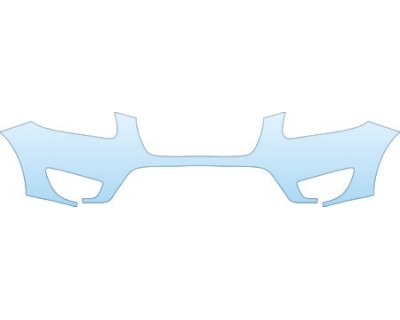 PAINT PROTECTION KIT - 2011 HYUNDAI SANTA FE GLS  BUMPER KIT - PRECUT PPF CLEAR BRA WRAP