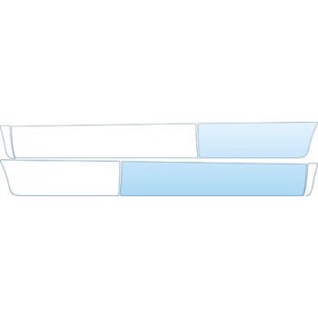PAINT PROTECTION KIT - 2012 SUZUKI SX-4 CROSSOVER  DOORS KIT - PRECUT PPF CLEAR BRA WRAP