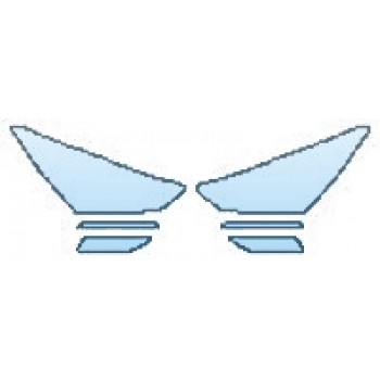 PRECUT PPF KIT - 2018 HYUNDAI SANTA FE SPORT 2.0T ULTIMATE HEAD LIGHTS FOG LIGHTS