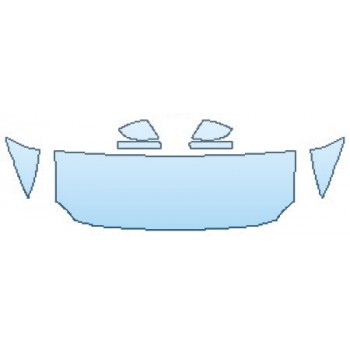 Precut PPF Kit – Clear Bra Paint Protection Film PAINT PROTECTION KIT - 2020 JAGUAR F-PACE BASE HOOD(24 INCH) FENDERS MIRRORS - PRECUT PPF CLEAR BRA WRAP