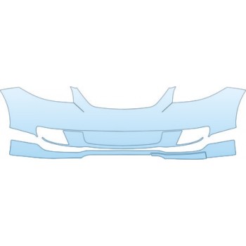 PAINT PROTECTION KIT - 2012 SUZUKI SX-4 SPORT  BUMPER(SPORT) KIT - PRECUT PPF CLEAR BRA WRAP