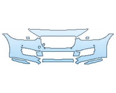 2017 JAGUAR XE PREMIUM Bumper With Sensors