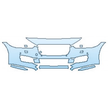 2018 JAGUAR XE PREMIUM Bumper With Washers And Sensors