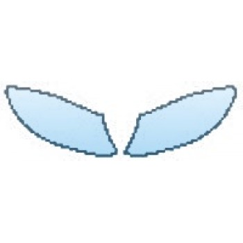 Precut PPF Kit – Clear Bra Paint Protection Film PAINT PROTECTION KIT - 2017 MERCEDES E-CLASS SEDAN E300 HEAD LIGHTS - PRECUT PPF CLEAR BRA WRAP