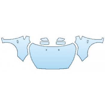 PRECUT PPF CLEAR BRA WRAP