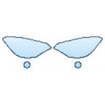 Precut PPF Kit – Clear Bra Paint Protection Film PAINT PROTECTION KIT - 2017 MITSUBISHI MIRAGE G4 ES HEAD LIGHTS FOG LIGHTS - PRECUT PPF CLEAR BRA WRAP