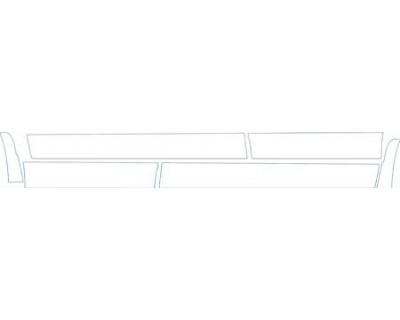 PAINT PROTECTION KIT - 2011 NISSAN ROGUE KROM  ROCKERS KIT - PRECUT PPF CLEAR BRA WRAP