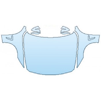 Precut PPF Kit – Clear Bra Paint Protection Film PAINT PROTECTION KIT - 2016 BMW 4 SERIES COUPE 428I XDRIVE FULL HOOD FENDERS MIRRORS - PRECUT PPF CLEAR BRA WRAP