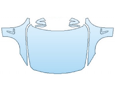 PAINT PROTECTION KIT - 2016 BMW 4 SERIES COUPE 428I XDRIVE M SPORT FULL HOOD FENDERS MIRRORS - PRECUT PPF CLEAR BRA WRAP