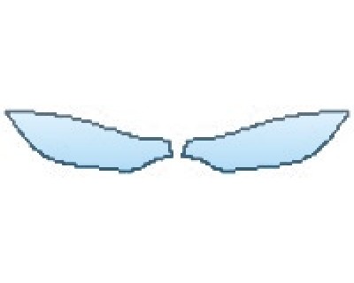 PAINT PROTECTION KIT - 2016 BMW 4 SERIES COUPE 428I XDRIVE M SPORT HEAD LIGHTS - PRECUT PPF CLEAR BRA WRAP