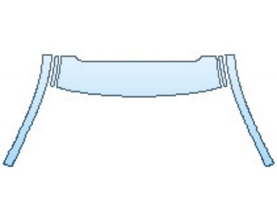 PAINT PROTECTION KIT - 2016 BMW 4 SERIES COUPE 428I XDRIVE M SPORT ROOF WITH SUNROOF A-PILLARS - PRECUT PPF CLEAR BRA WRAP