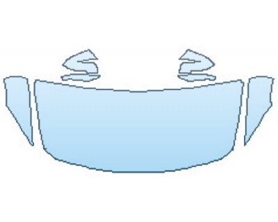 PAINT PROTECTION KIT - 2016 BMW 4 SERIES COUPE 435I XDRIVE HOOD(30 INCH WRAPPED EDGES) FENDERS MIRRORS - PRECUT PPF CLEAR BRA WRAP