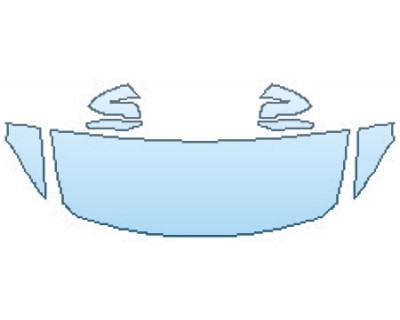 PAINT PROTECTION KIT - 2016 BMW 4 SERIES COUPE 435I XDRIVE HOOD(24 INCH) FENDERS MIRRORS - PRECUT PPF CLEAR BRA WRAP