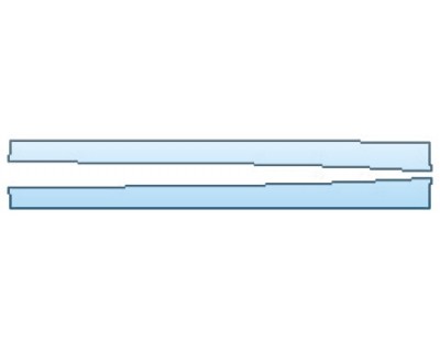 PAINT PROTECTION KIT - 2016 BMW 4 SERIES COUPE 435I XDRIVE ROCKERS - PRECUT PPF CLEAR BRA WRAP