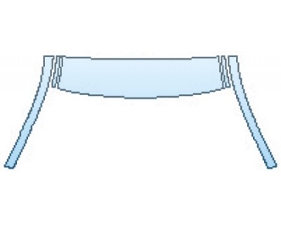 PAINT PROTECTION KIT - 2016 BMW 4 SERIES COUPE 435I XDRIVE ROOF A-PILLARS - PRECUT PPF CLEAR BRA WRAP