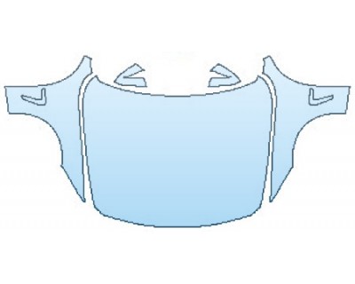 PAINT PROTECTION KIT - 2016 BMW 4 SERIES GRAN COUPE 435I FULL HOOD FENDERS MIRRORS - PRECUT PPF CLEAR BRA WRAP