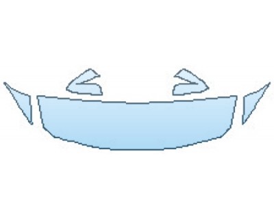 PAINT PROTECTION KIT - 2016 BMW 4 SERIES GRAN COUPE 435I HOOD(18 INCH) FENDERS MIRRORS - PRECUT PPF CLEAR BRA WRAP